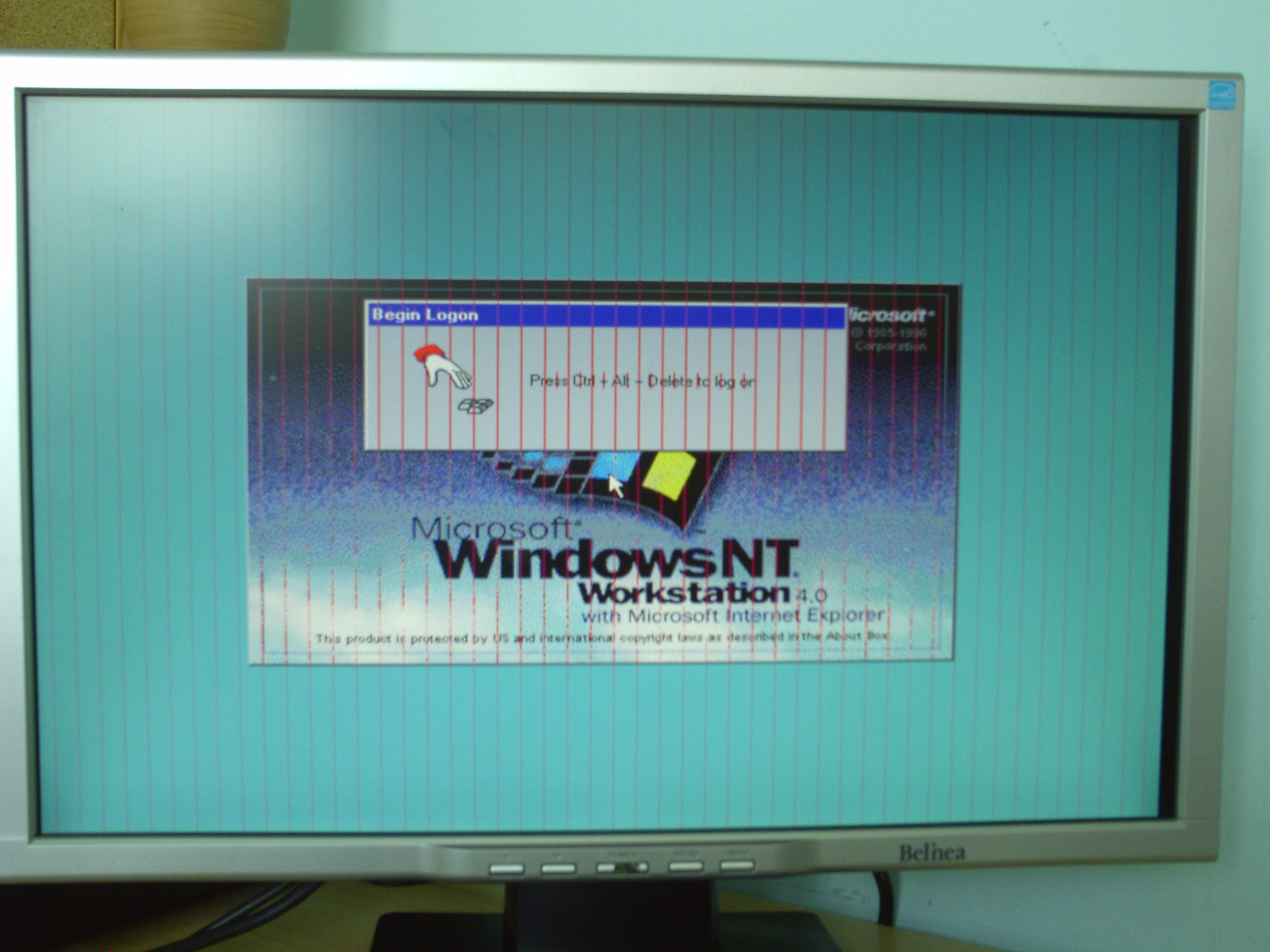 Logowanie do Windows NT4.